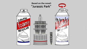 Jurassic Park Cryocan(Gillette can)