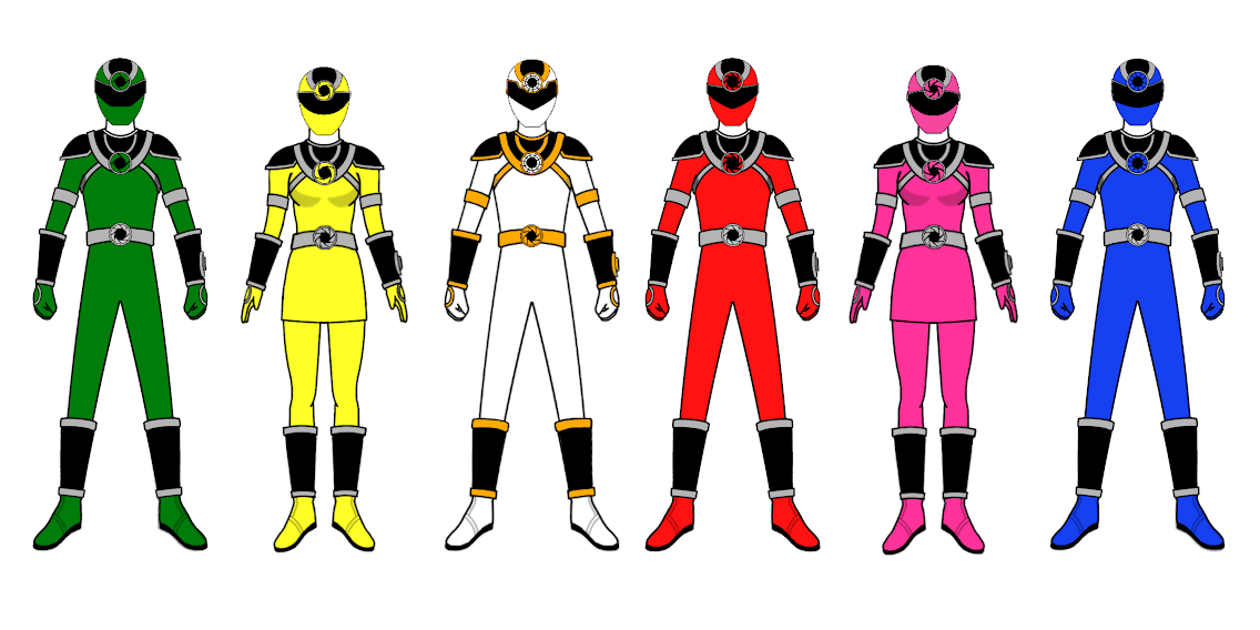 Fan-Made Power Rangers Teams by MasterChief58 on DeviantArt