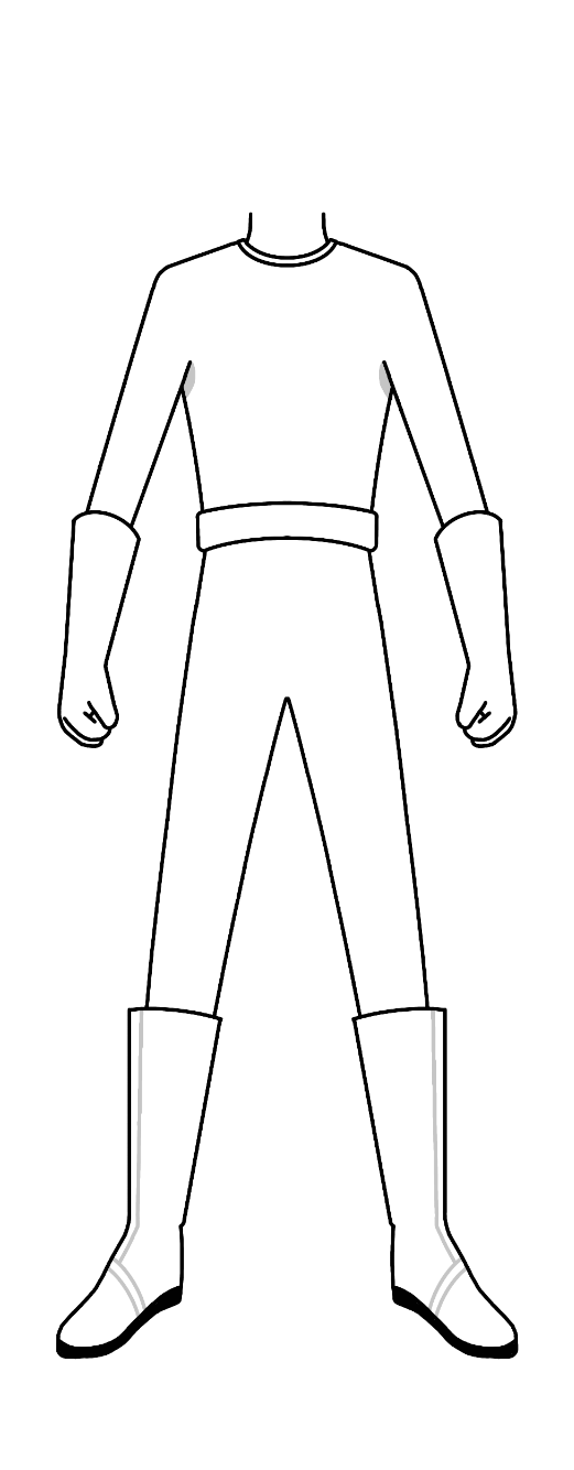 Power Rangers(Male) Template Without Helmet by MasterXepher97 on DeviantArt