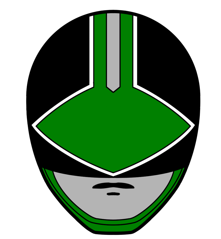 Power Rangers Time Force Green Ranger Helmet by MasterXepher97 on ...