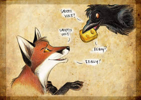 Fox and Raven