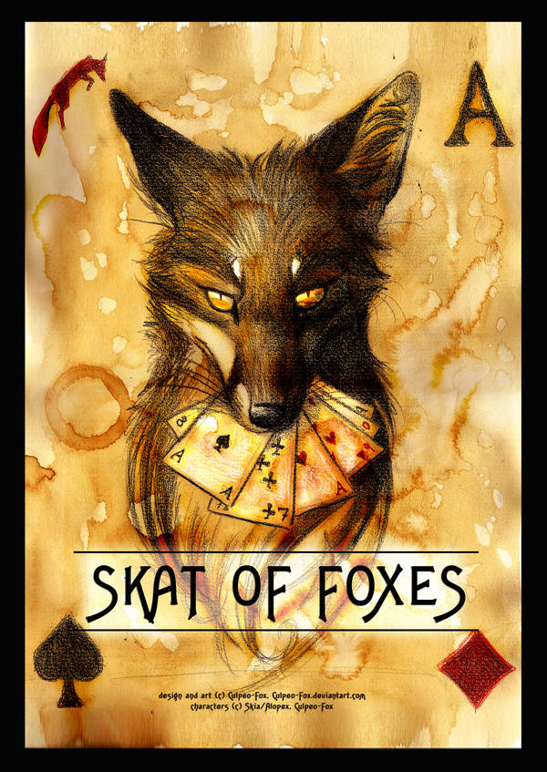 Skat of Foxes Card game by Culpeo-Fox