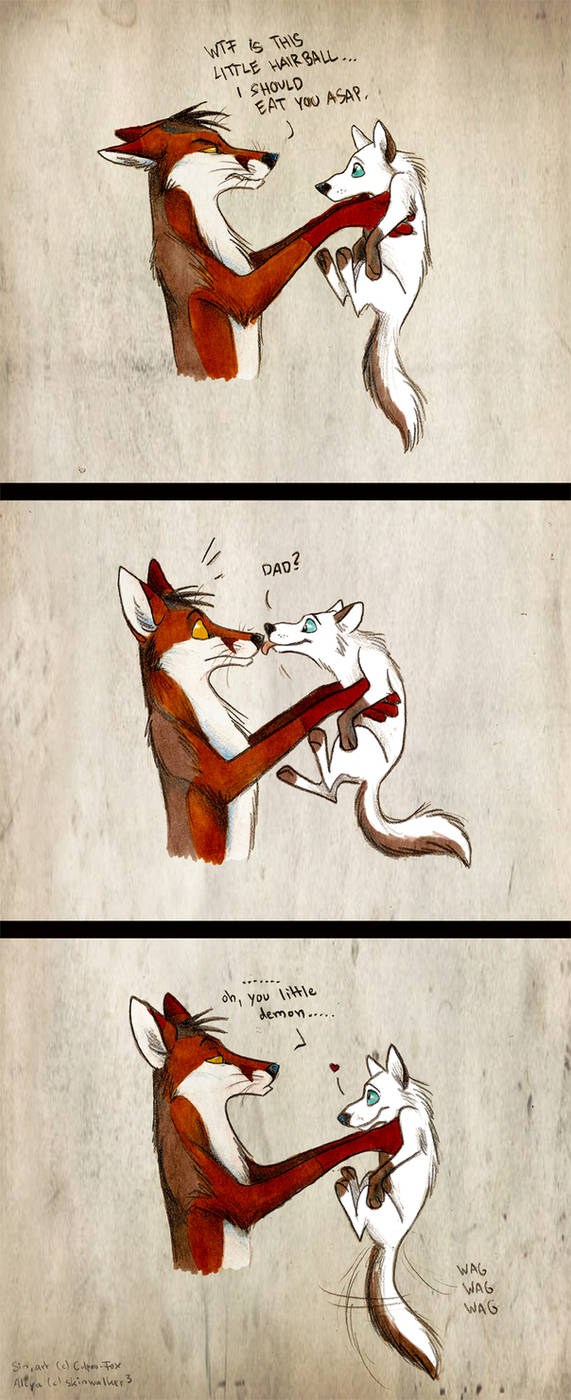 Commission little demon by culpeo fox