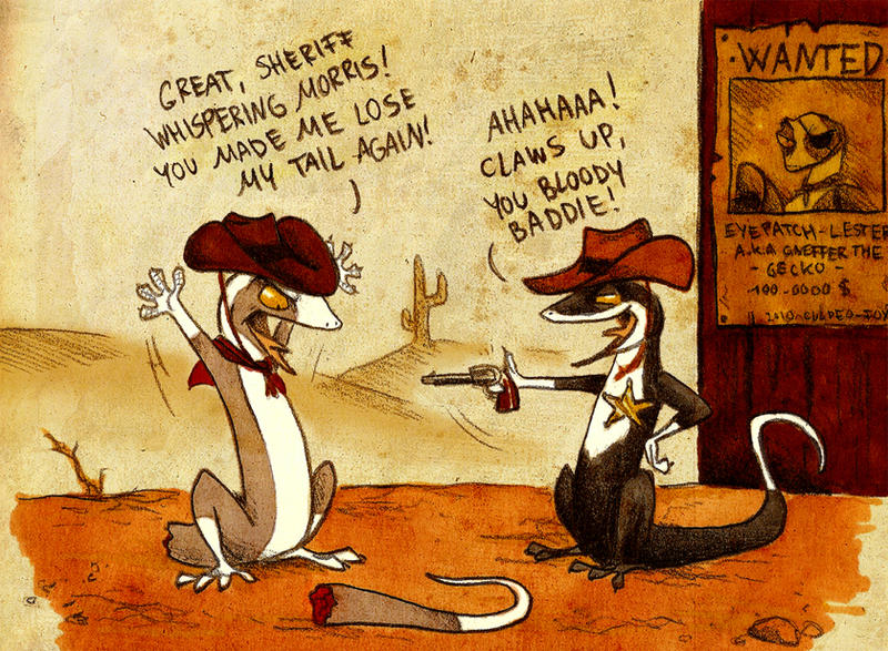 Western Geckos by Culpeo-Fox