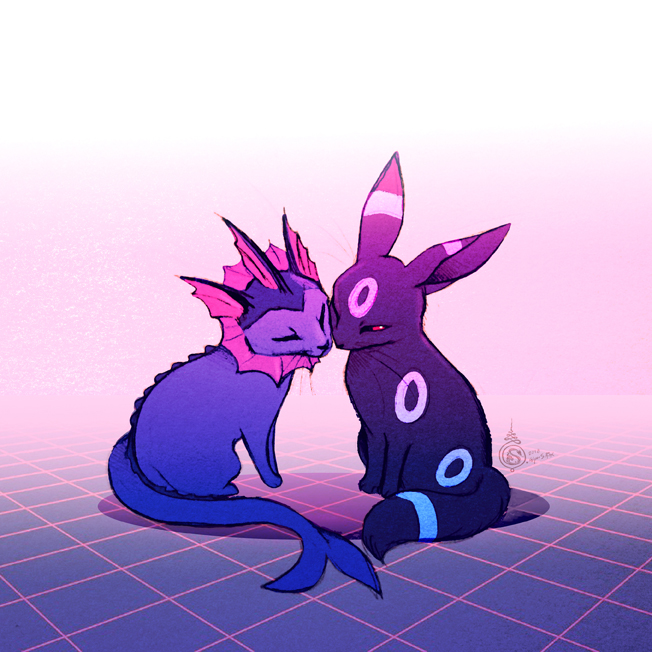 Vaporwave And Synthwave by Culpeo-Fox