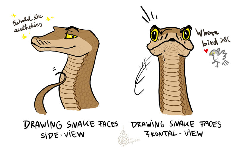 Python Snake Face Design Snake Faces by Culpeo-Fox on DeviantArt