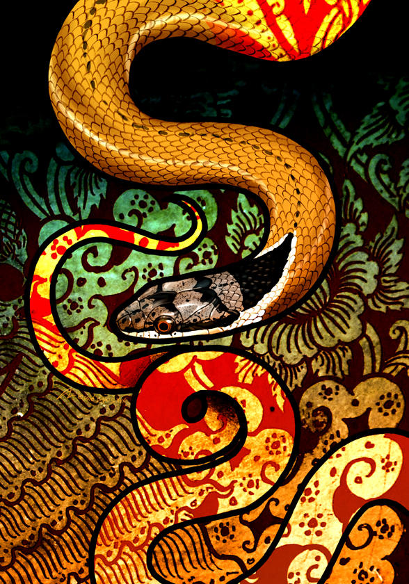 Triangle Many Tooth Snake by Culpeo-Fox on DeviantArt