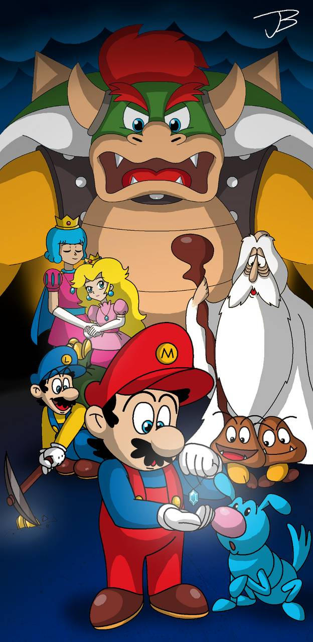 Super Mario Bros anime movie by maracroce32 on DeviantArt