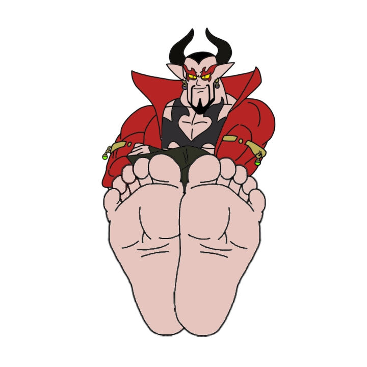 Redscript77 Foot Demon xeno dabura feet tease (demon God form) by maracroce32 on DeviantArt