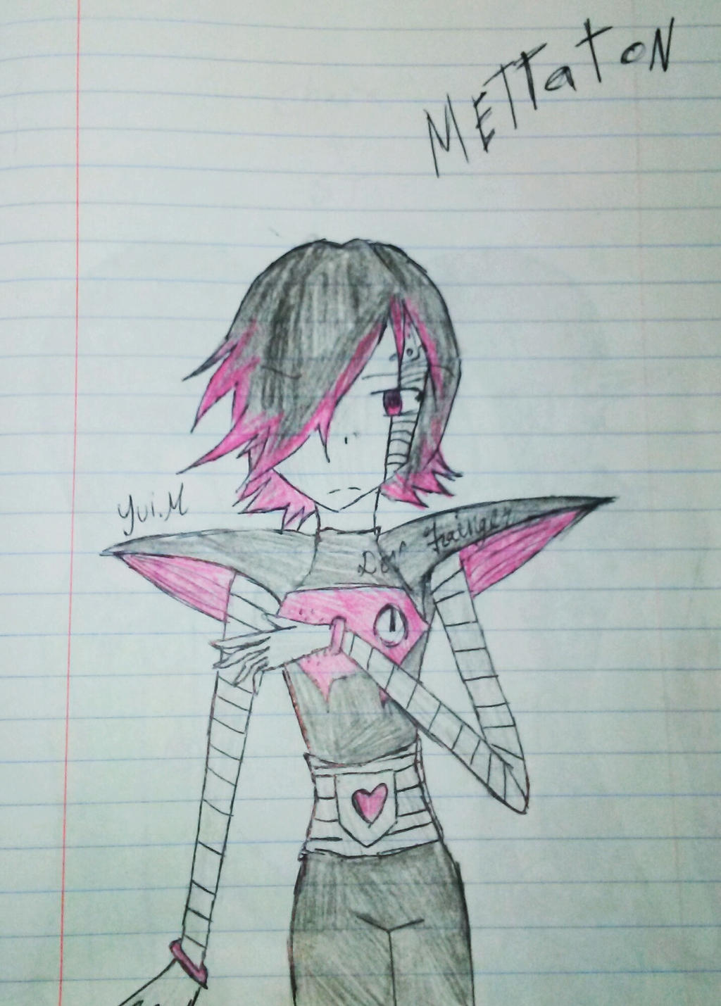 Mettaton drawing - Undertale by YuiMurasaki on DeviantArt