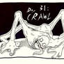 Inktober Day 31: CRAWL