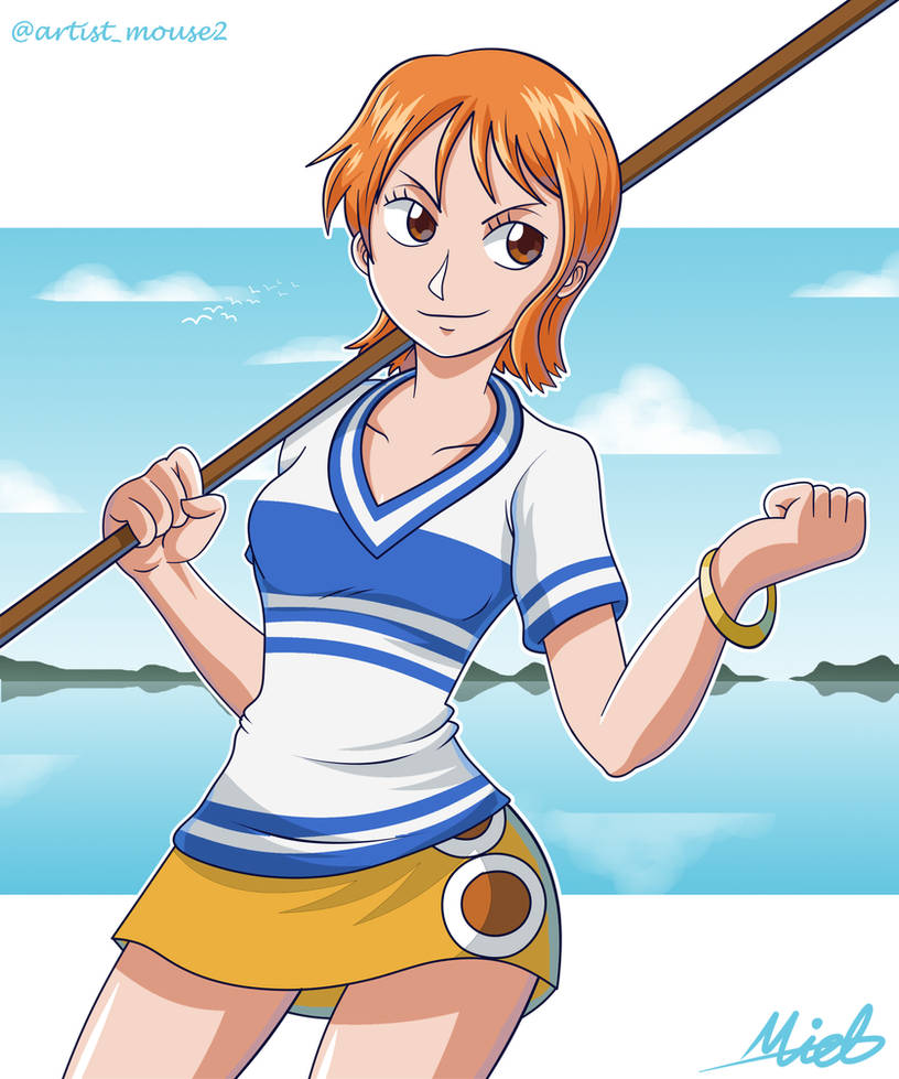Nami One Piece Doodle By TheArtistMouse On DeviantArt Nami One Piece Doodle By TheArtistMouse On DeviantArt