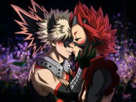 [BNHA] - KiriBaku kissy kiss