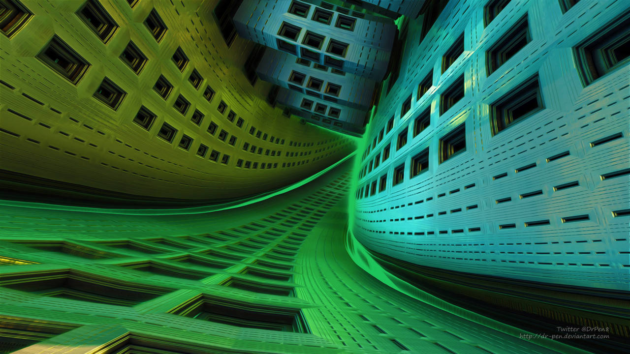 Dark Corridors TA matze2001 - Green Eye by Dr-Pen