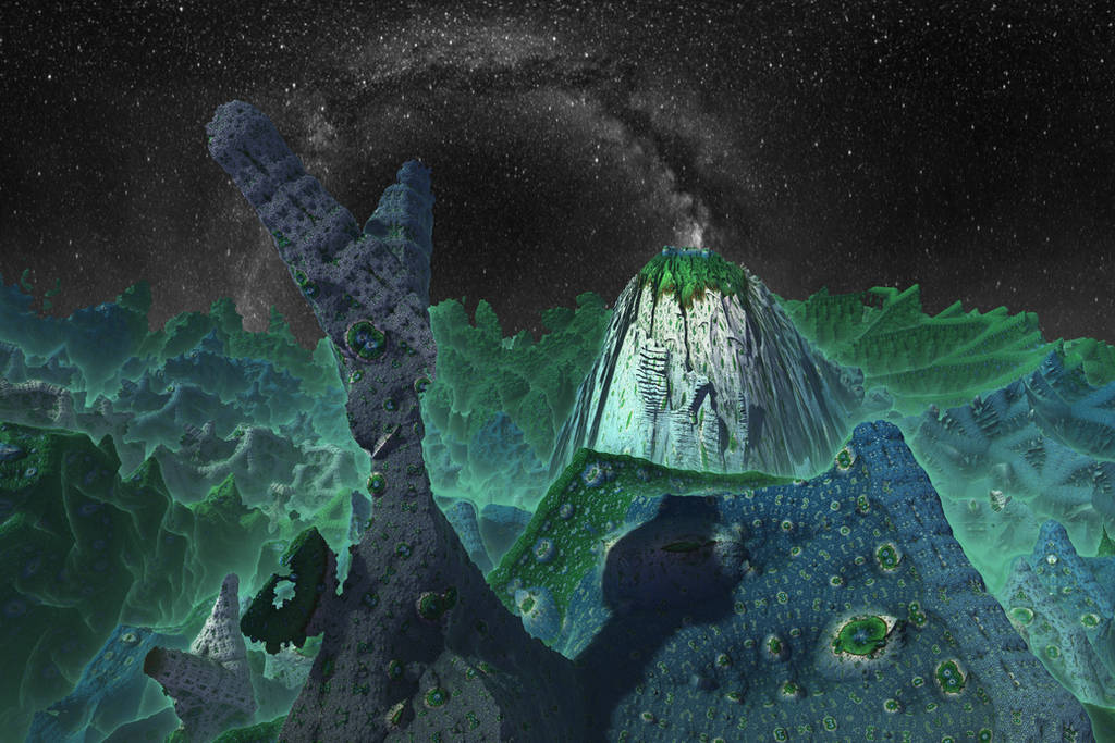 Pong 3 - Dark Alien World by Dr-Pen
