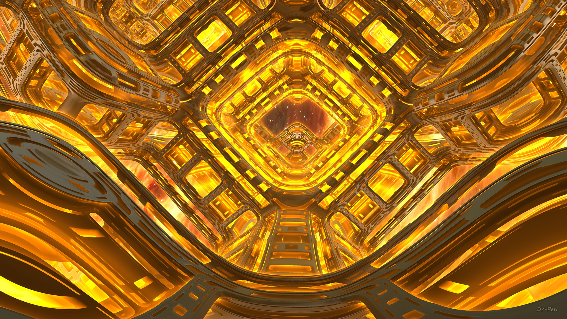 Daily Fractal Wallpaper no8 - World Engine