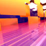 Pink, orange and purple Tunnel 8k