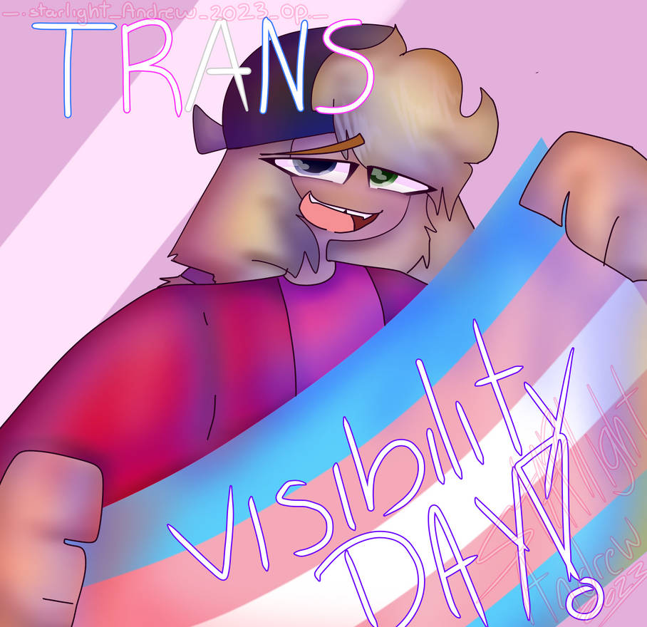Trans Drawong Trans visibility day drawing :D by anny665 on DeviantArt
