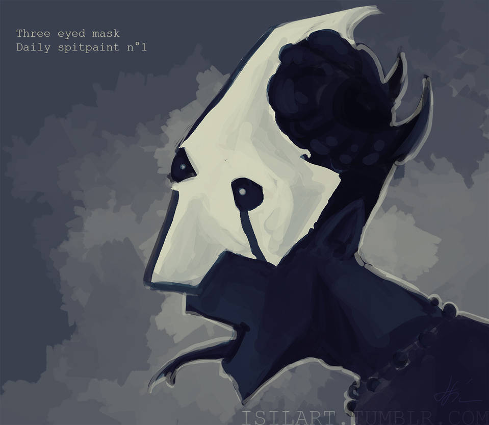 Three Eye Mask Three-eyed-mask by Isiil on DeviantArt