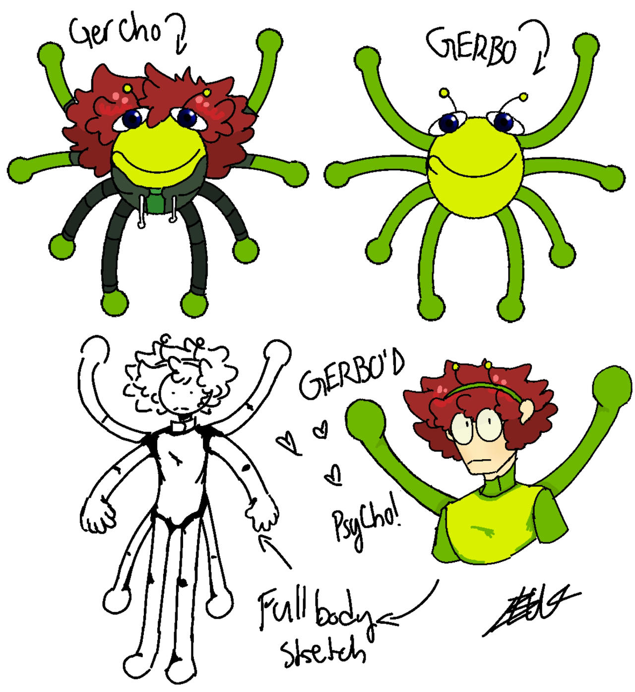 Gerbo Inflation Gerbo drawn as PsyCho by Bluphine on DeviantArt