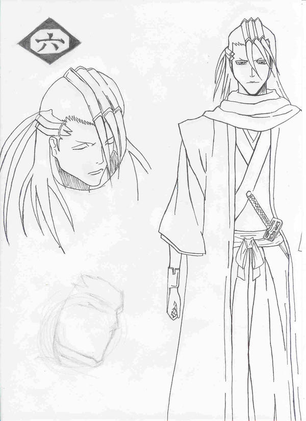 Byakuya Draw byakuya lineart by Daniel4444 on DeviantArt