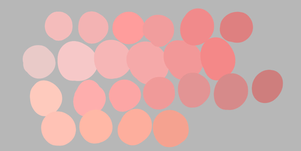 Natural Pink Examples for Evoloons by Evoloonbot on DeviantArt