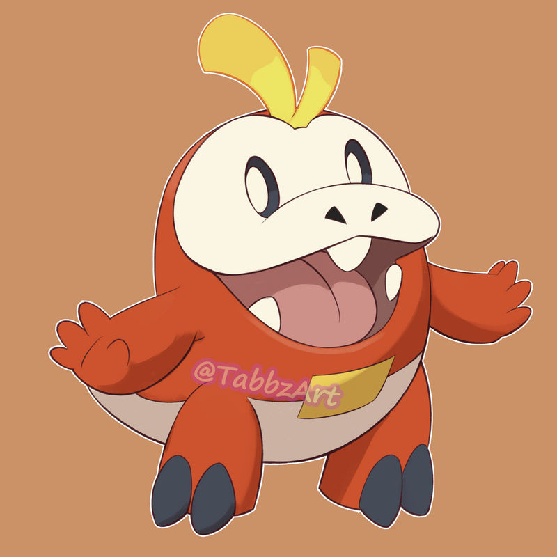 Fuecoco by TabbzArt on DeviantArt