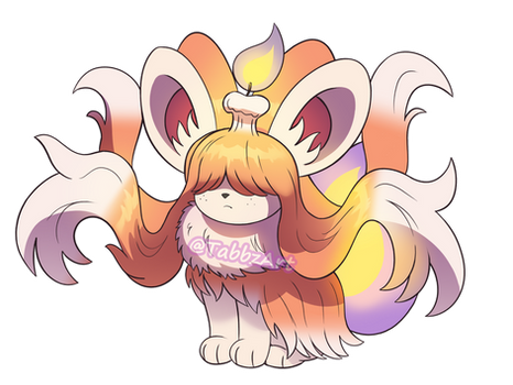 Flareon/Greavard/Cinncino fusion (adopt closed)