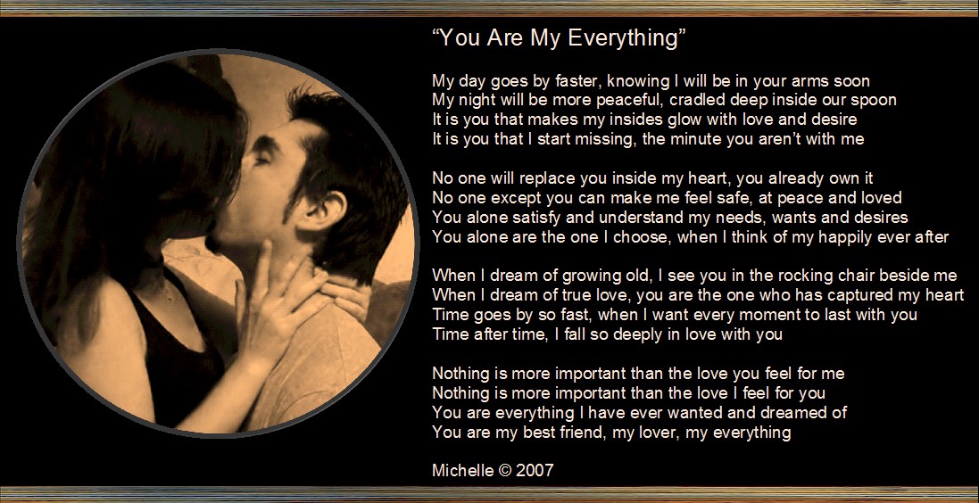 You Are My Everything by VisualPoetress on DeviantArt