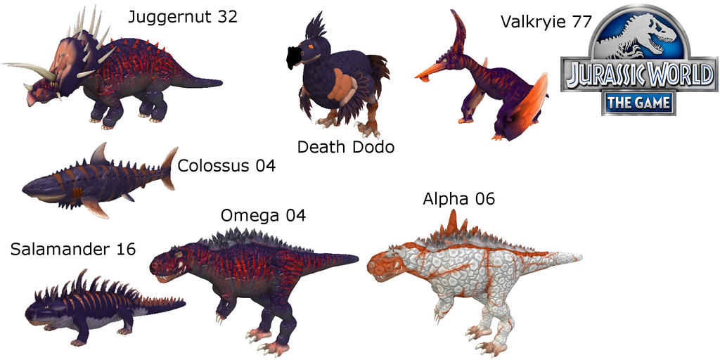 Jurassic World The Game All Bosses By KaprosuchusTheMighty On DeviantArt jurassic-world-the-game-all-bosses-by-kaprosuchusthemighty-on-deviantart