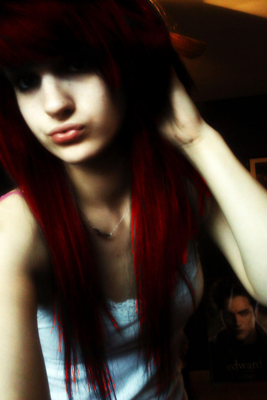 red hair