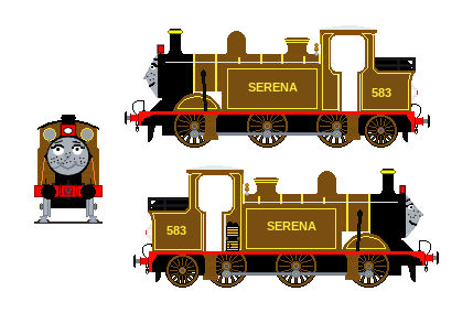 Serena The Brown Engine Sprite