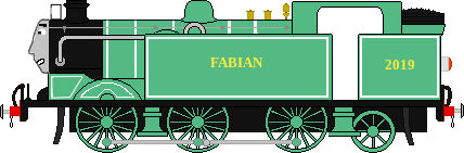 Fabian The Really Useful Engine Sprite
