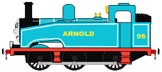 Arnold The Teal Engine Sprite