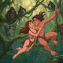 Tarzan and Jane vine love