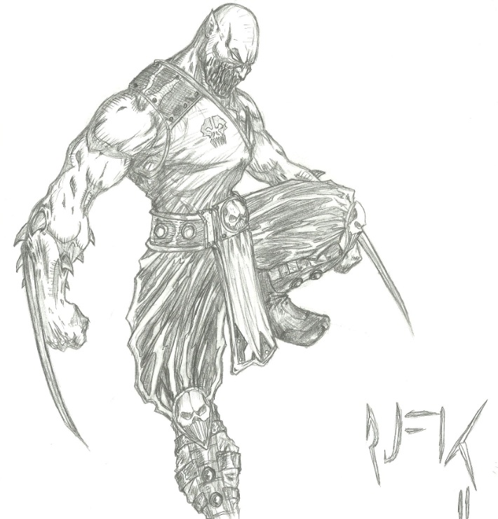 Baraka (Vs Mode)  Mortal kombat art, Mortal kombat, Coloring pages