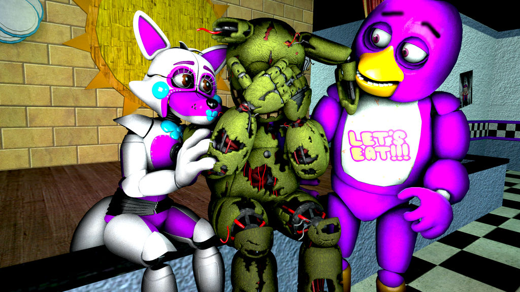 FNaF OCs (and Springtrap) as anime characters by Sarahliggitt123 on  DeviantArt