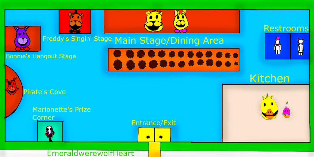 My Drawings Fredbear s Family Diner Map By EmeraldWerewolfHeart On my-drawings-fredbear-s-family-diner-map-by-emeraldwerewolfheart-on