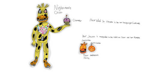 [My Drawings] Nightmare Chica