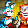 [SFM FNaFAU Pic Remake] Toy Bonnie and Circus Baby