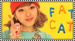 Korean singer fat cat stamp by AnaInTheStars