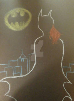 Batgirloutline