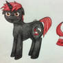 My pony OC: Black Cherry