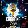 Karaoke Night Free PSD Flyer Template