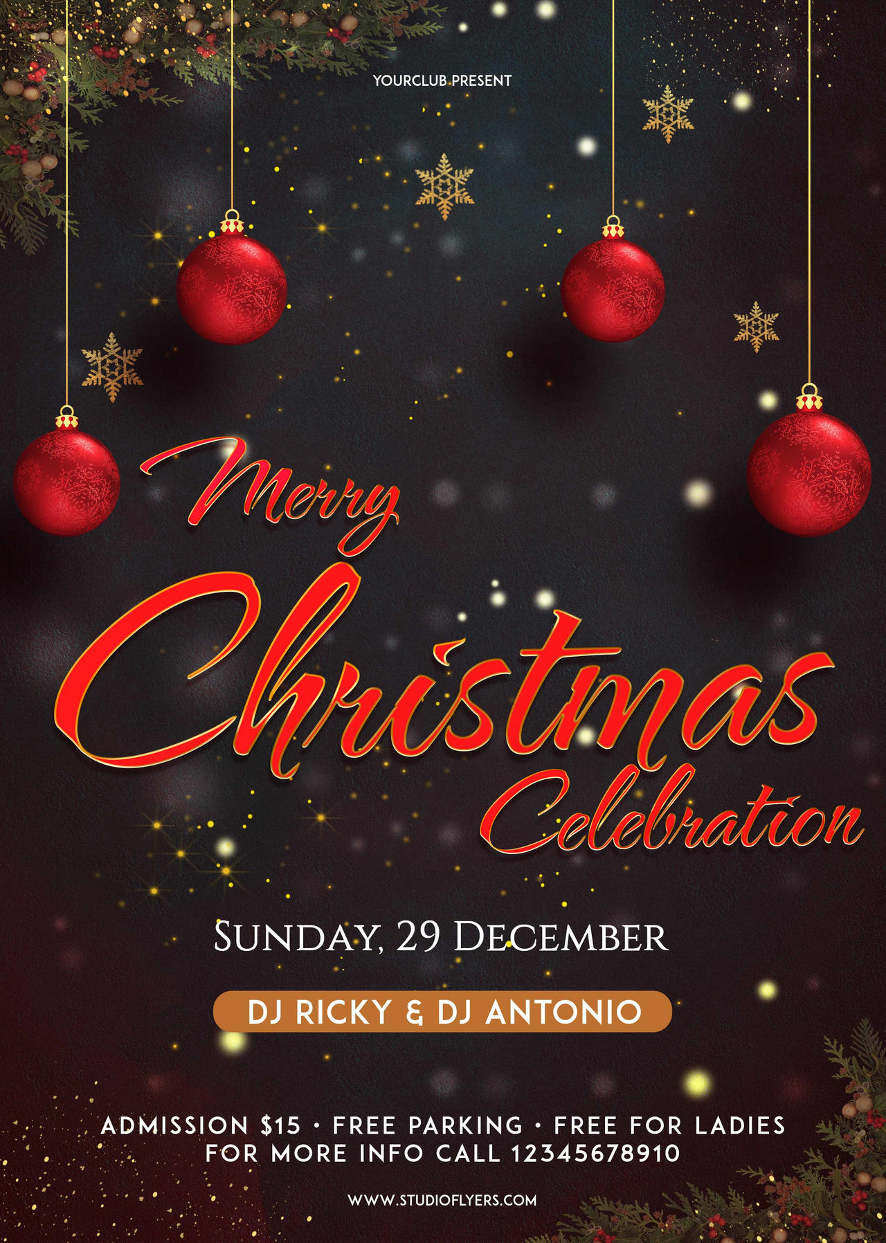 Merry XMAS Event Free PSD Flyer Template by StudioFlyers on DeviantArt Merry XMAS Event Free PSD Flyer Template by StudioFlyers on DeviantArt