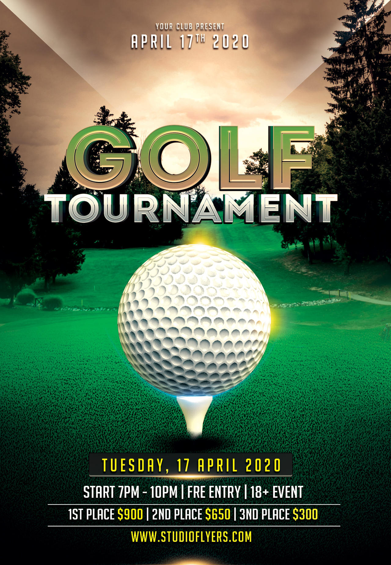 1,600+ Golf Tournament Templates  Free Graphic Design Templates PSD  Download - Pikbest