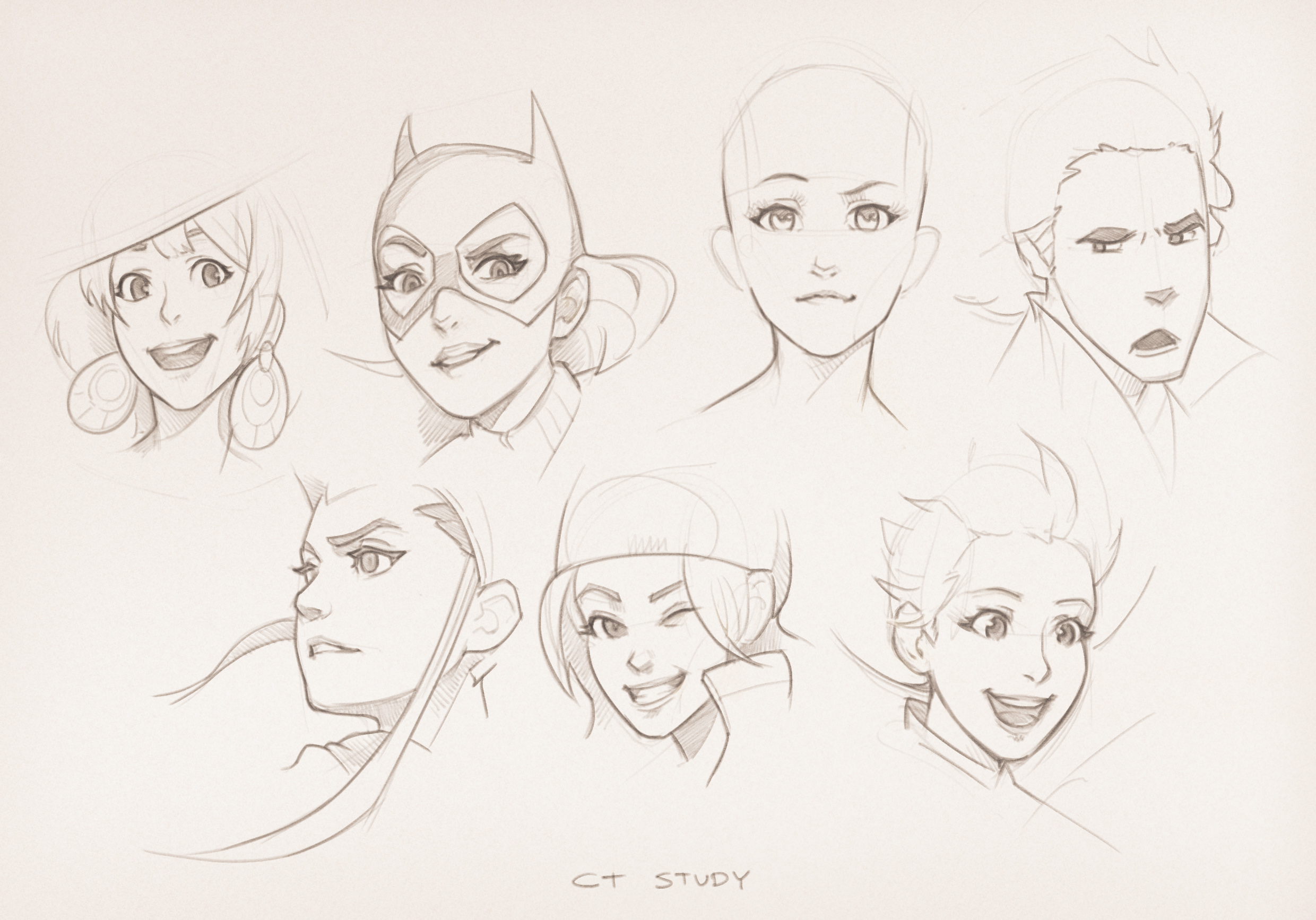 27 Jun '15 - Study Sketches