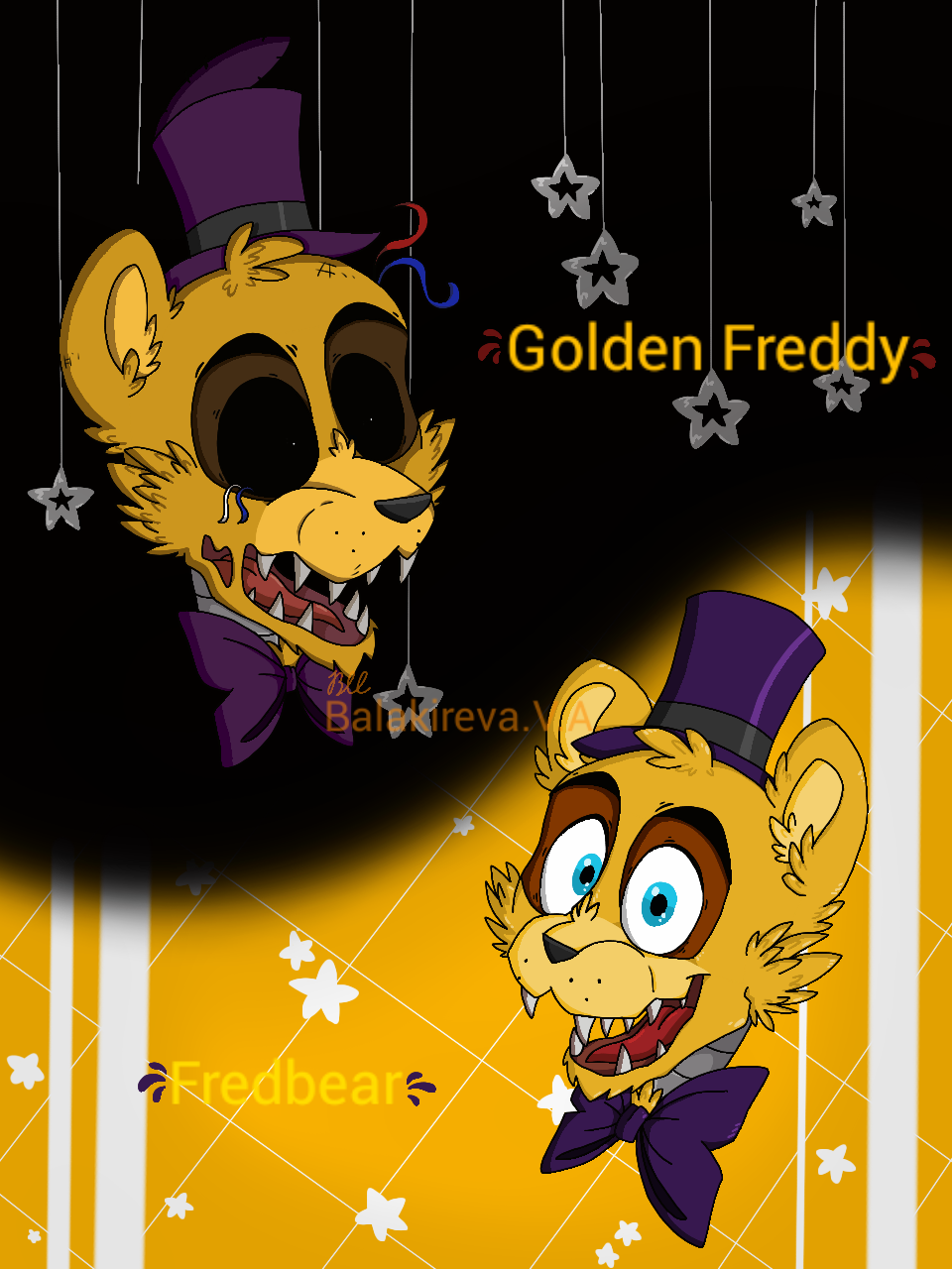 Nightmare Fredbear-Fanart/FNAF4 by FuntimeFNAF2020 on DeviantArt