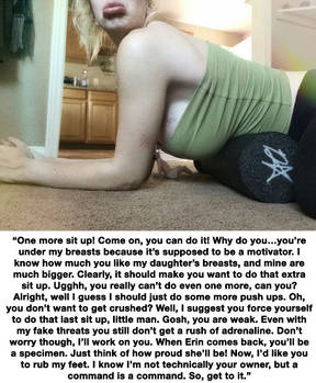 Working Girl Part 4 (working out with mommy)