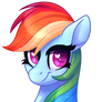 Rainbow Dash Portrait (again)